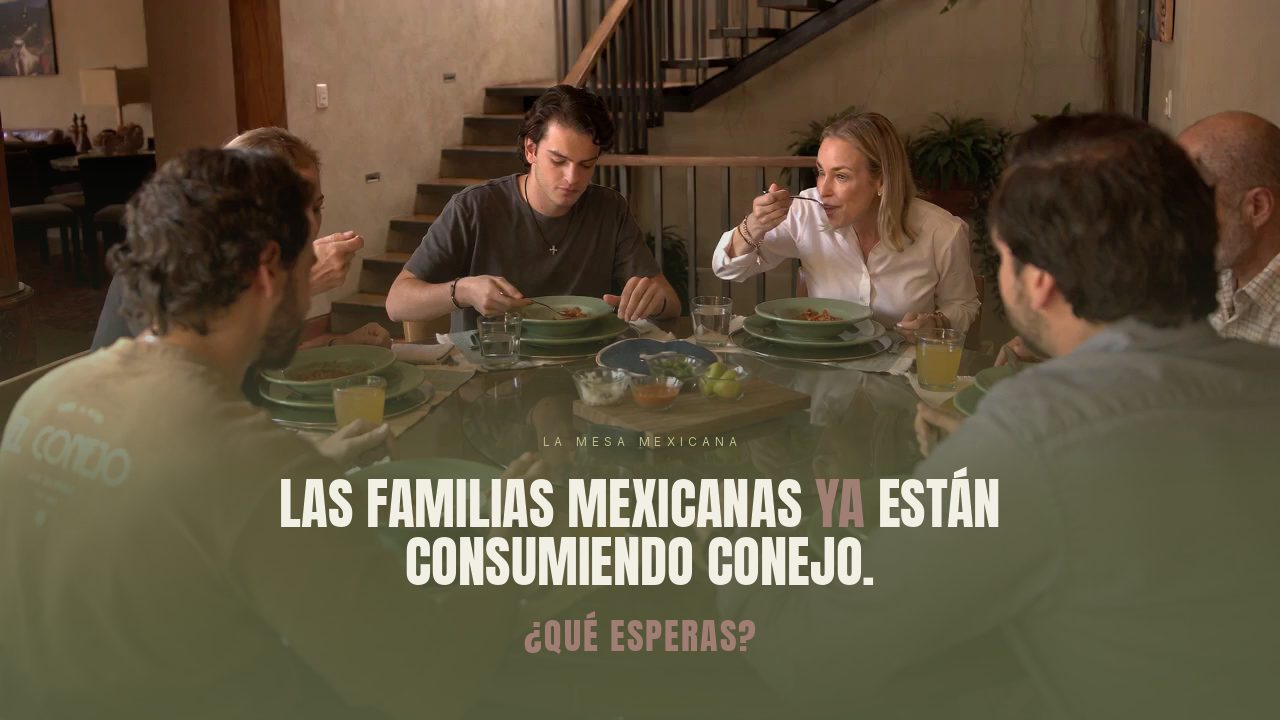 Las familias mexicanas ya est&aacute;n consumiendo conejo. &iquest;Qu&eacute; esperas?